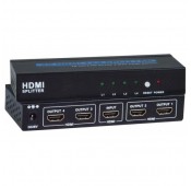 4K HDMI 1.4 Splitter, 2- and 4-Port