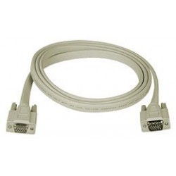 Flat VGA Extension Cable - Male-to-Female