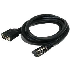 90 Degree Right Angled to Straight Connector VGA Cable, Male-to-Male