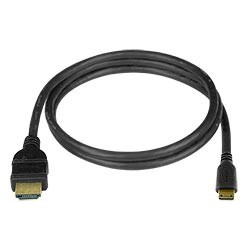 HDMI Type A to Type C Cable, 30 AWG - Male-to-Male