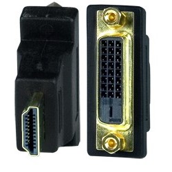 HDMI Male to DVI-D Female Adapter. 